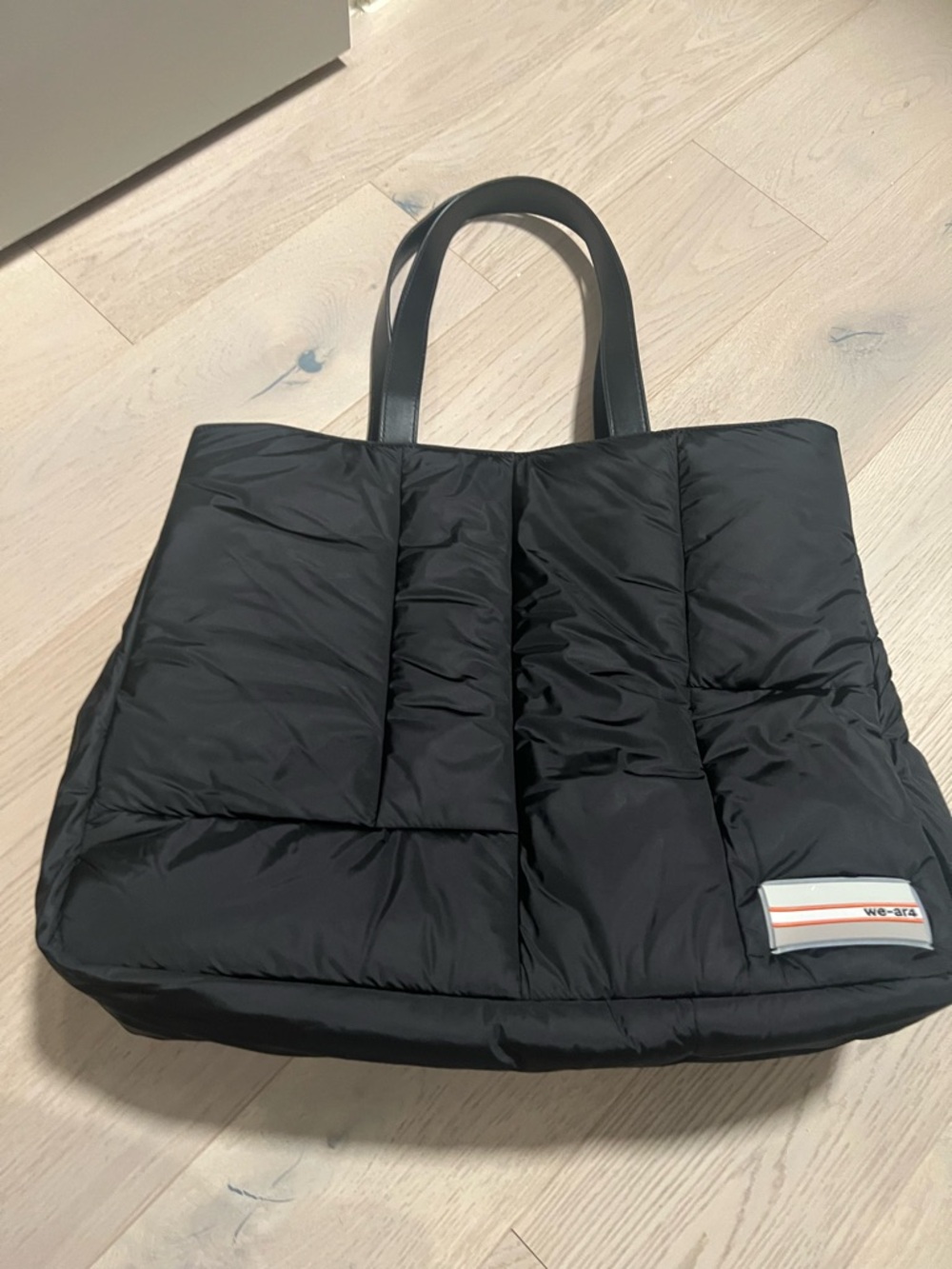 New without tags Quilted Puffer Tote Bag $250 MSRP